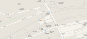 Google Map of Peckham Rye Lane