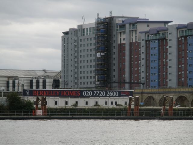 View of Berkeley Home's office from north bank