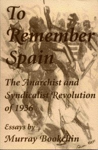 Frontpage of the book "To  Remember Spain"