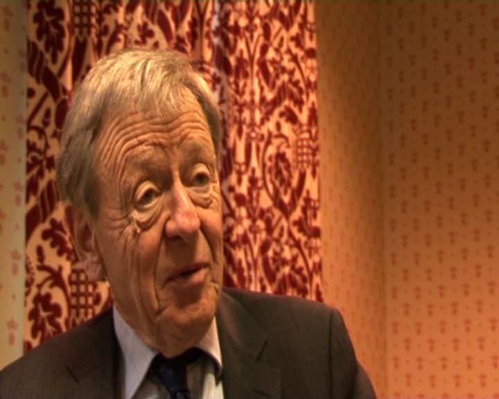 Still from Battersea Power Station Interview with Lord Alf Dubs